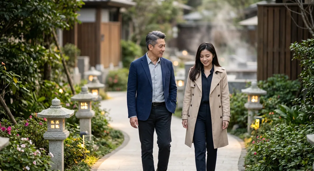 長期關係中溝通與信任的情境圖片